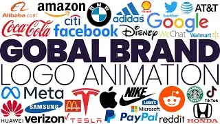 Global Brands Logo Animation Collection