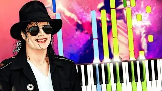 Michael Jackson - Shes Out of My Life Song Piano Cover (Sheet Music + midi) Synthesia Tutorial