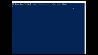 How to Get File hashes using Windows PowerShell