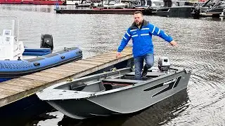 ЛОДКА ИЗ ПОЛИПРОПИЛЕНА SWIMMER 370 | БЕСШУМНЫЙ КОРПУС | НЕПОТОПЛЯЕМАЯ 
