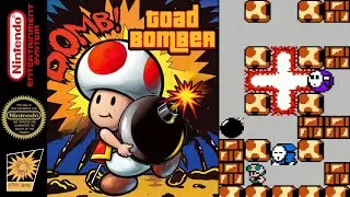 Toad Bomber - Hack of Bomberman [NES]