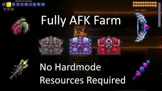 Creating an AFK Biome Mimic Farm in Terraria