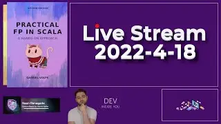 🔴 LIVE - Lets rewrite Practical FP in #Scala by Gabriel Volpe to Diamond Architecture!