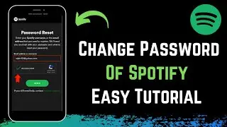 How to Change Spotify Password !