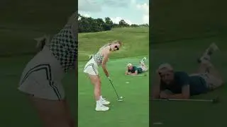 ⛳️ No-Look Golf Challenge ft. Paige Spiranac