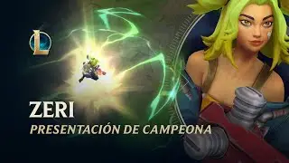 Presentación de Zeri | Jugabilidad - League of Legends