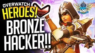 Overwatch Heroes - BRONZE HACKER!!! 900 SR PRO Widow!! [Funny Overwatch!]