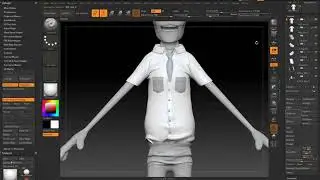 Lowering Marvlouse Deisgner mesh and projecting detail in Zbrush