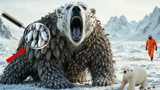 Rescue Team Saves a Polar Bear Infested with a Giant Weta| Animal rescue