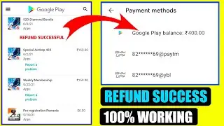free fire top up money refund | google play purchase money Refund | Free fire refund
