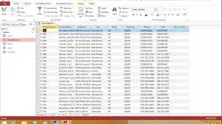 Database Fundamentals - Table Structure