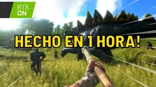 Hice un JUEGO de DINOSAURIOS pero RTX en 1 HORA!