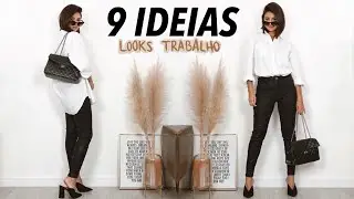 LOOKS DE TRABALHO para quando você não tem ideia do que usar 💡 VIIHROCHA