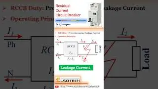 A Glimpse on Residual Current Circuit Breaker (RCCB)