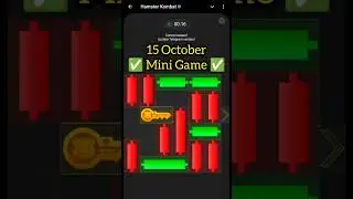 Mini Game Today 15 October Hamster Kombat How To Solve Mini Game Puzzle in Hamster Kombat (100%)