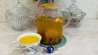 Тонизирующий облепиховый чай с апельсином 🍊