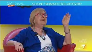 Bibbiano, Melita Cavallo risponde a Giorgia Meloni: Escludo totalmente che un bambino possa ...