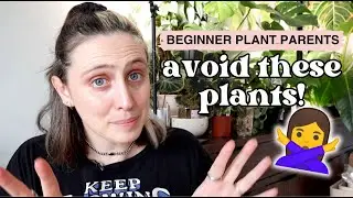 Steer clear of these plants as a new plant parent 🚫🪴