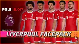 PES 2017 New liverpool Facepack