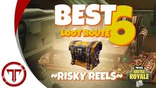 BEST Battle Royale Loot Route #6!!! (Risky Reels) w/ TrappedGT | Fortnite || Troikality