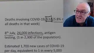 UK Coronavirus Update with several principles