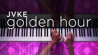 JVKE - golden hour (PIANO COVER) + SHEET MUSIC