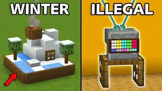 10 SECRET Build Tricks That Will Blow Your Mind! [Minecraft]