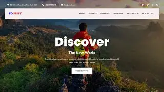 Make A Responsive Tour & Travel Website Using HTML/CSS/BOOTSTRAP - Travel Website