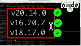 How to have different versions of Node on the system with NVM