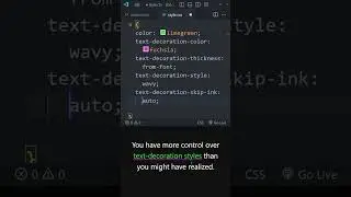 Styling underlines with CSS is easier than you might have thought