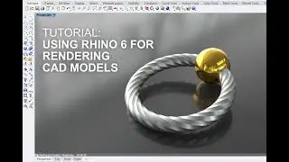 Tutorial: Using Rhino 6 for rendering CAD Models