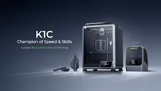 Introducing K1C -  A Super Strong & Fast 3D Printer for Carbon Fiber Prints