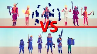 LEGACY Team vs SECRETS Team - Totally Accurate Battle Simulator TABS