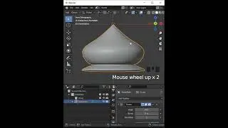 Easy Ways to Make Dome Using Screw Modifier in Blender