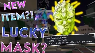 [YBA] New item being added this update (Lucky Stone Mask)