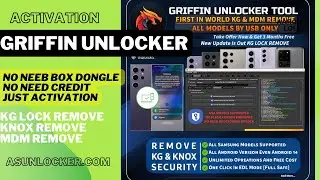 How To Active Griffin unlocker tool - Griffin unlocker Activation