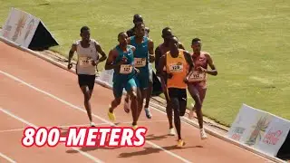 Epic Battle! Men's 800m Semifinal 1 || Paris Olympics Trials 2024