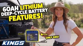 Adventure Kings 60Ah Lithium Deep-Cycle Battery Features