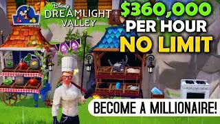 DISNEY Dreamlight Valley. BEST WAY to MAKE MONEY. Unlimited Repeatable Money Printer.