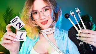 🔥 АСМР МУРАШЕЧНАЯ ПРОВЕРКА УШЕК И СЛУХА, НО С ЗАКРЫТЫМИ ГЛАЗАМИ 😏 asmr ear exam eyes closed