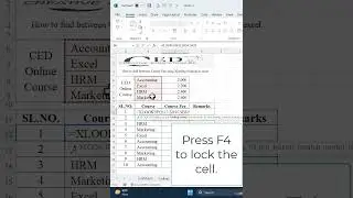 How to find between Course Fee using Xlookup formula in excel 😮💡 | #shorts