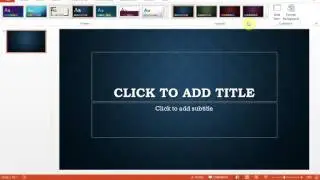 Microsoft PowerPoint 2013 How To Change Variants Or Colors Of A Theme