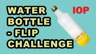 Water bottle-flip challenge