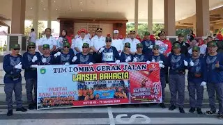 Lomba Gerak Jalan Lansia Bahagia