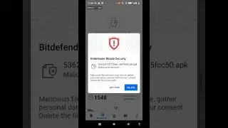 Bitdefender Mobile Security vs Cerberus Malware