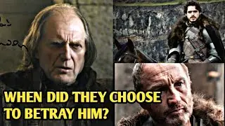 Were Walder Frey and Roose Bolton ever really on Robb's side?