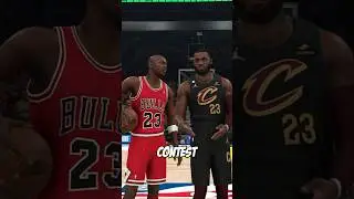 Prime LeBron vs Jordan Dunk Contest