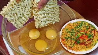 Tasty! Cook the Noodles and the Eggs this way the result is amazing & Easy to make 👌