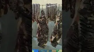 Дагестан. Сушеное мясо и колбаса