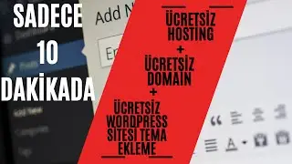 Ücretsiz Host ve Domain ile Site Kurma (Süresiz) ve Ücretsiz Temalama